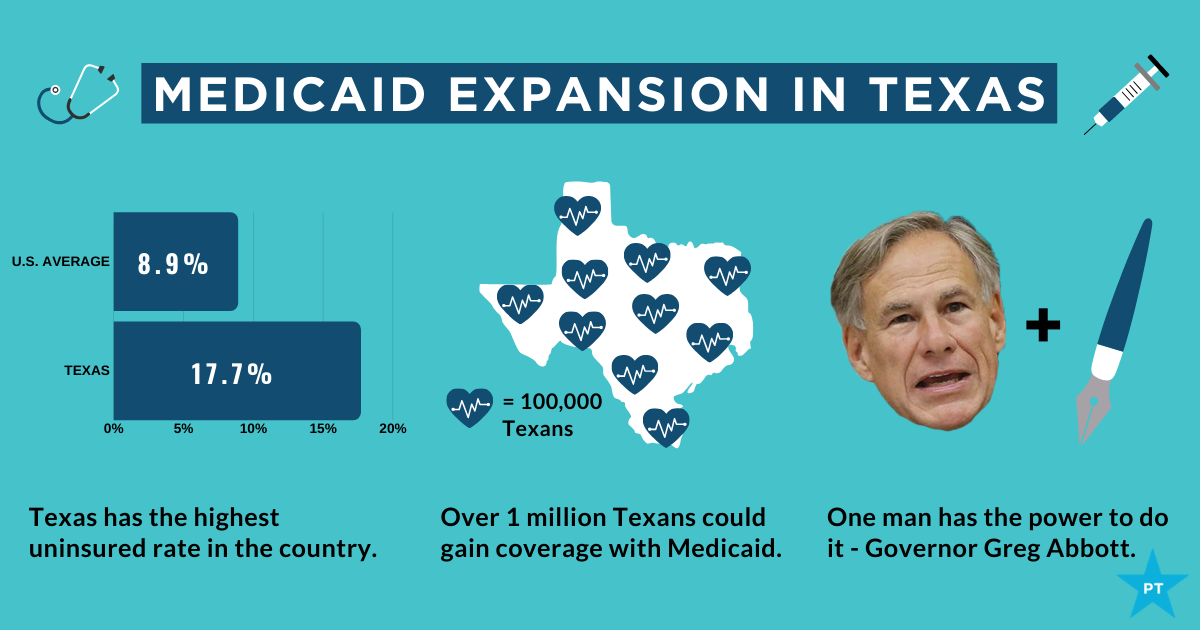 Medicaid expansion could give insurance to over one million Texans